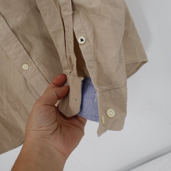 NWT Banana republic shirt men XL soft wash slim fit long sleeve button up cotton - Picture 5 of 14